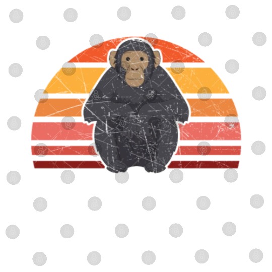 Vitamin Chimpanzee Monkey Animal Zookeeper Digital Files