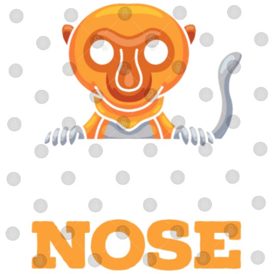 Big Nose Proboscis Monkey Ape Wildlife Zookeeper Digital Files
