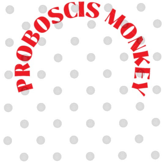 Proboscis Monkeys Are My Spirit Animal Zookeeper Digital Files