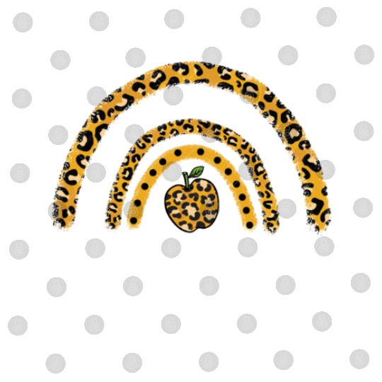 4th Grade Teacher Leopard Rainbow Back To School Digital Files