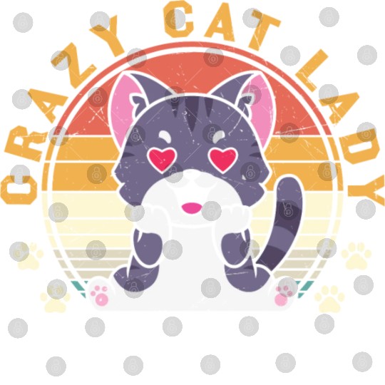 Crazy cat Lady Digital Files