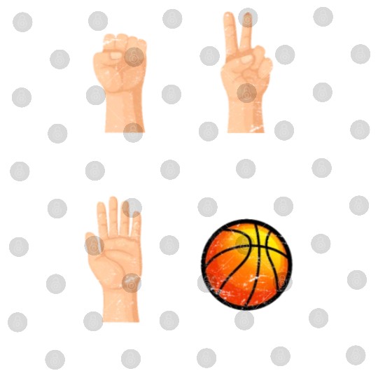 Rock Paper Scissors Nothing Beats Basketball Playe Digital Files