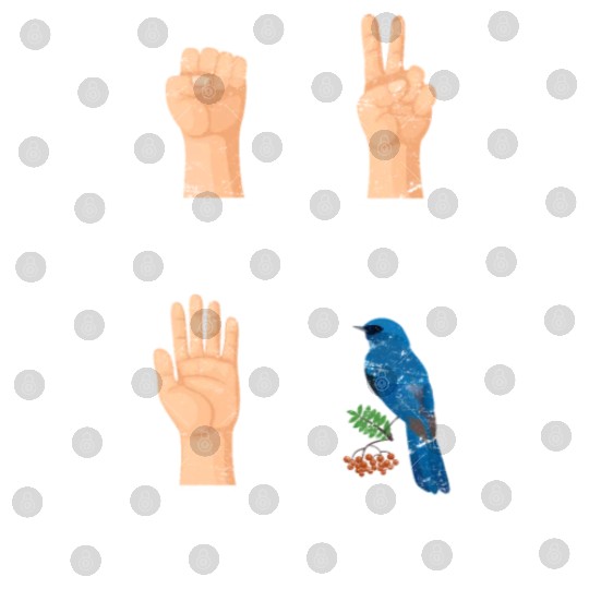 Rock Paper Scissors Nothing Beats Bird Watching Bi Digital Files