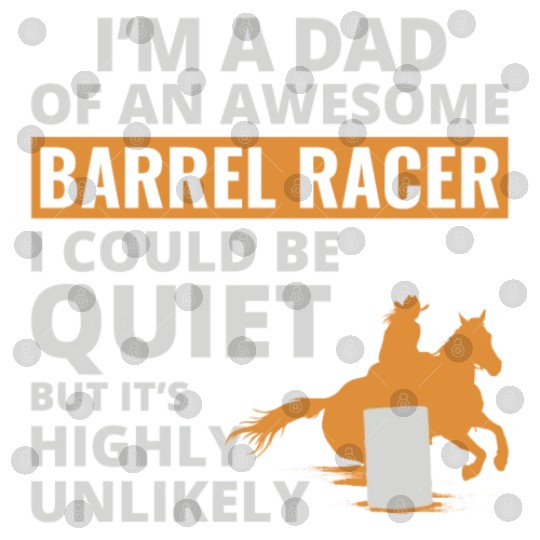 Barrel Racer Racing Horse Riding Dad Fathers day Digital Files