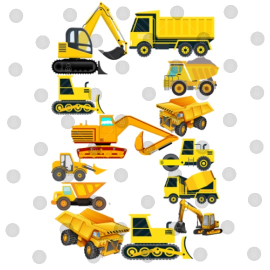 Construction Vehicles Trucks For 8 Year Old Boys Digital Files