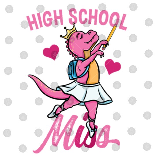 High School Miss Ballet Back To School Girls Digital Files
