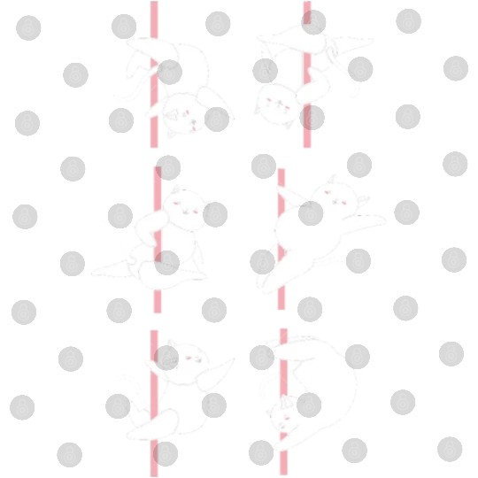 Funny Pole Dancer Pole Dancing Cat Digital Files