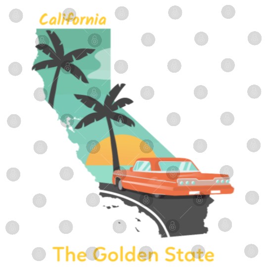 California The Golden State Digital Files