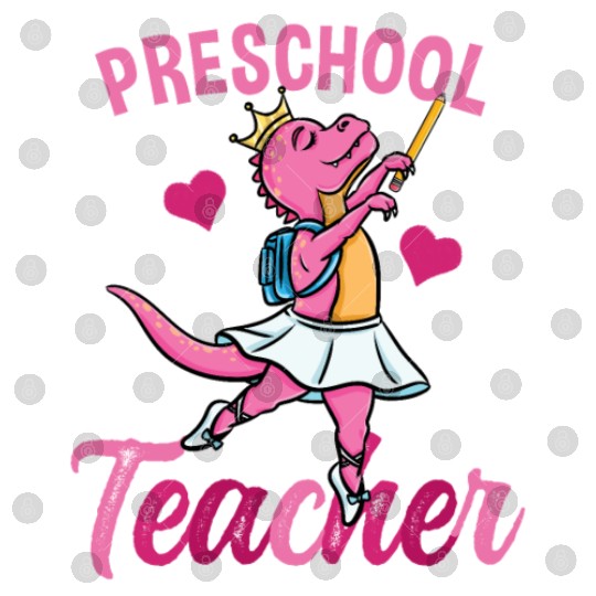 Preschool Teacher Ballet Back To School Girls Digital Files