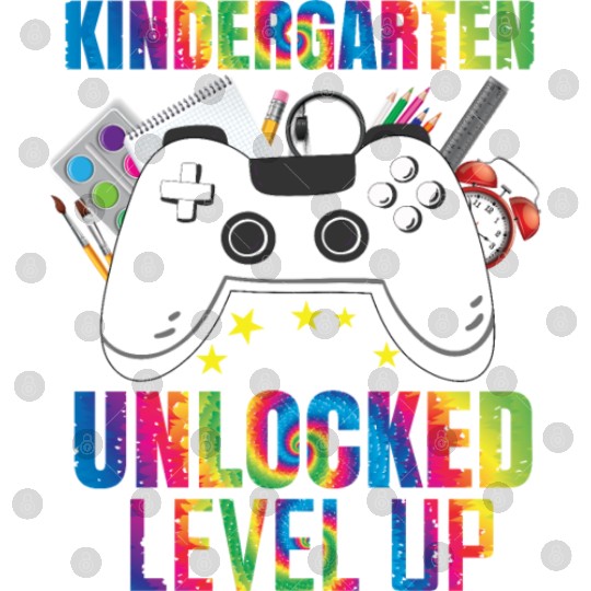 Kindergarten Unlocked Level Up BackTo School Digital Files