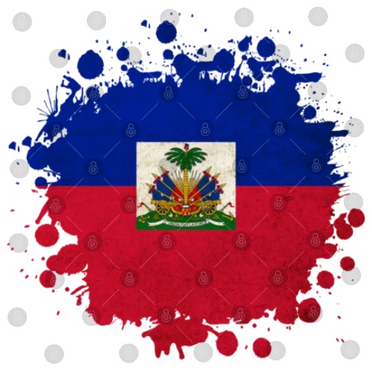 Haiti flags blob Digital Files