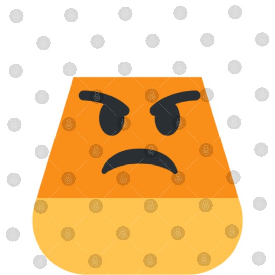 Angry Candy Corn Halloween Costume Digital Files