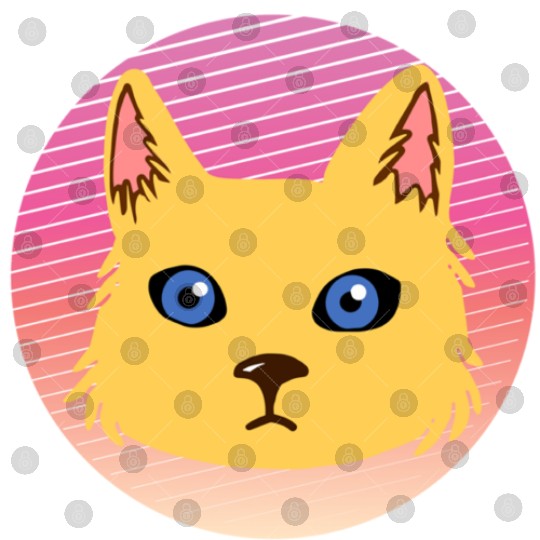 90s Retro Cat Digital Files