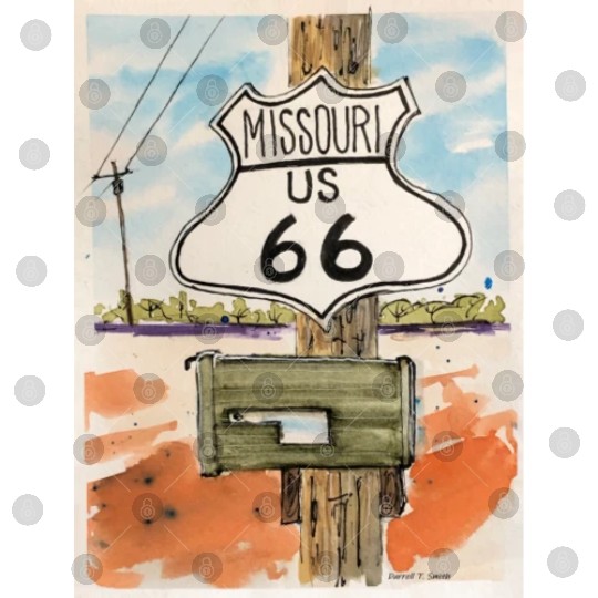 Missouri Route 66 Sign Digital Files