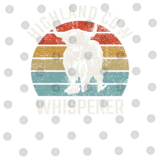 Highland Cow Whisperer Digital Files