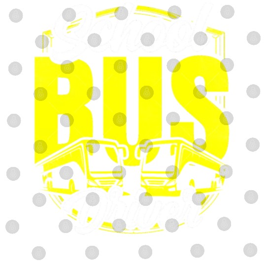School Bus Driver Operator Busman Job Buses Digital Files