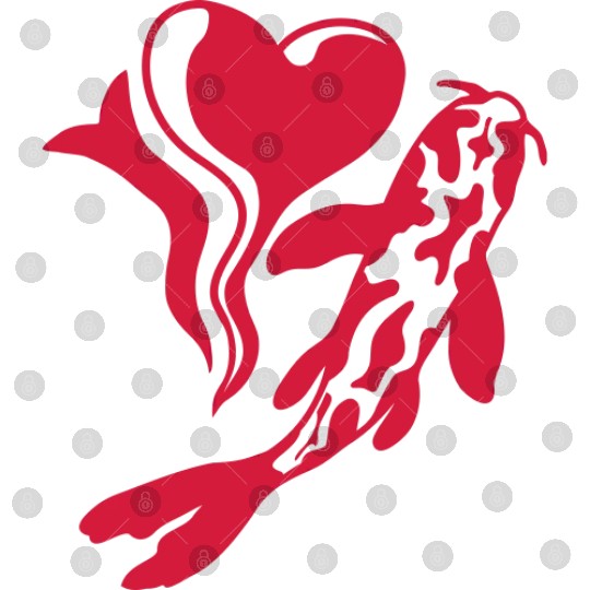 koi fish I Love Digital Files