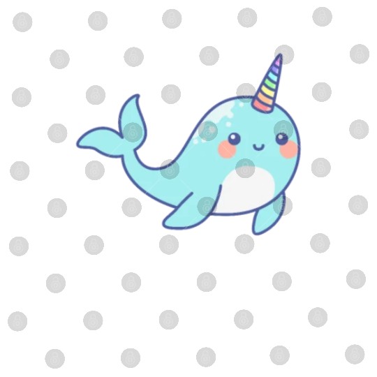 Stay Cute, Narwhal Digital Files
