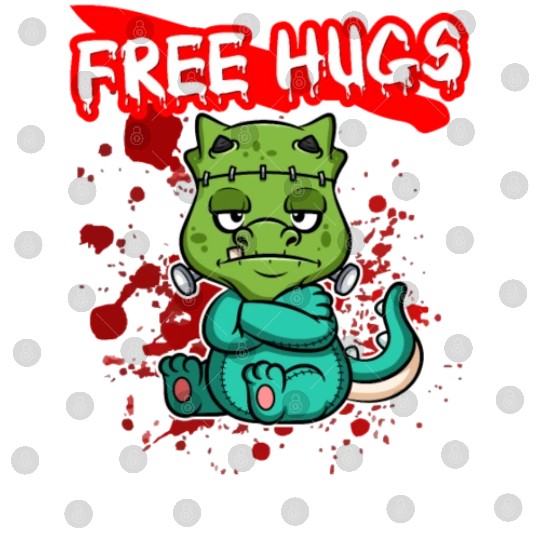Free Hugs Halloween Sarcasm Scary Creepy Costume Digital Files