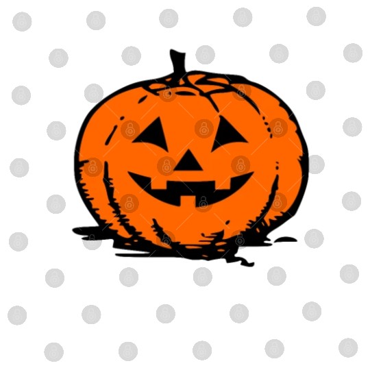 Halloween smiling pumpkin trick or treat madafakas Digital Files