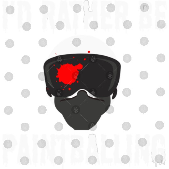 I'D Rather Be Paintballing Paintball Son Dad Digital Files