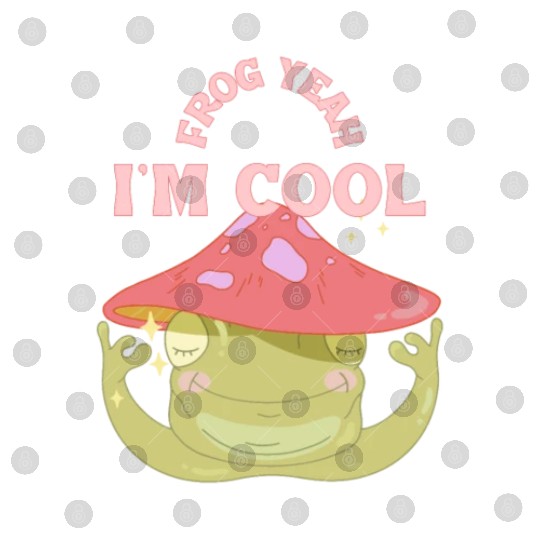 FROG YEAH Funny Cute Frog Digital Files