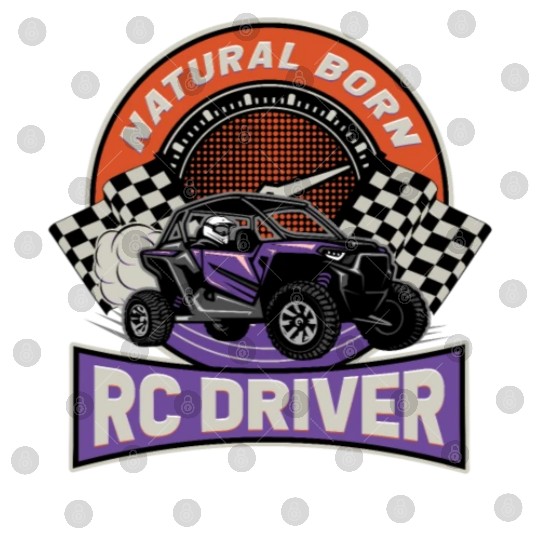 Natural Born RC car Driver Racer Remote Controlled Digital Files