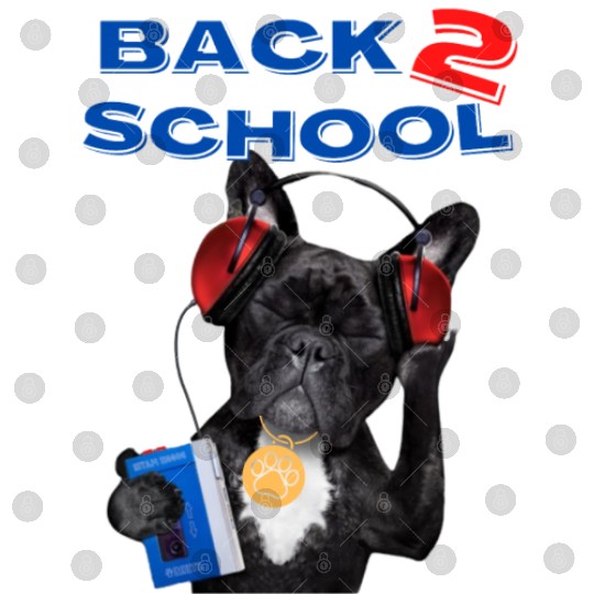 FRENCH BULLDOG BACK 2 SCHOOL aka BACK TO SCHOOL Digital Files