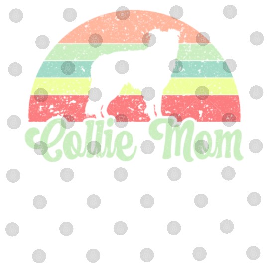 Collie Mom Dog Puppy Paw Border Collie Mothers Day Digital Files