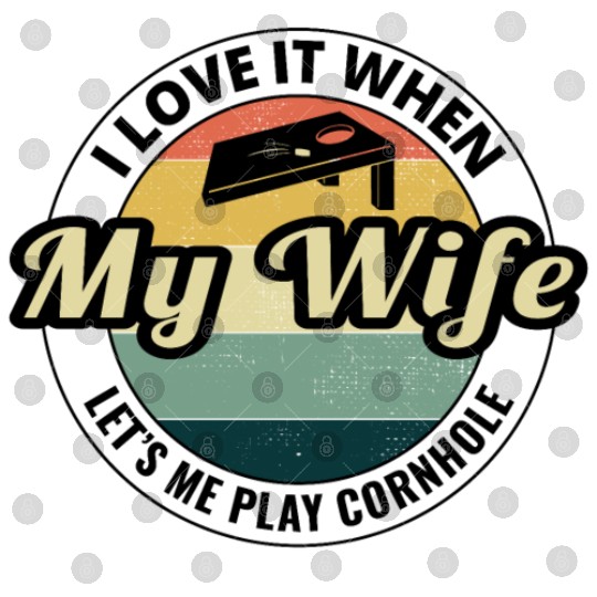 Cornhole Bean Bag Toss Lawn Game Husband Wife Digital Files