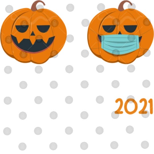 Funny Halloween Teacher life 2021 Pumpkin wearing Digital Files