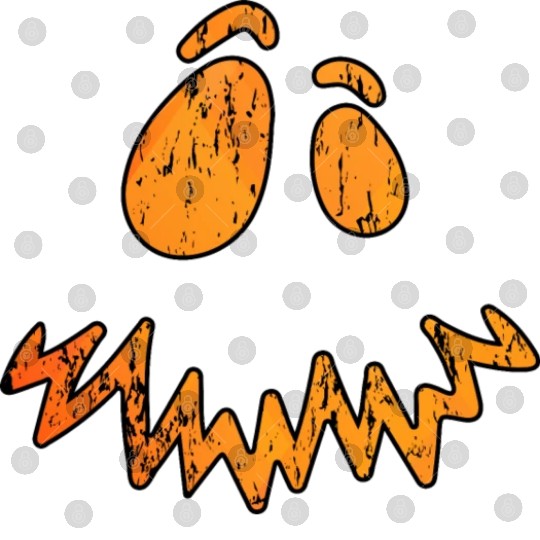 Jack O Lantern Scary Carved Pumpkin Face Digital Files