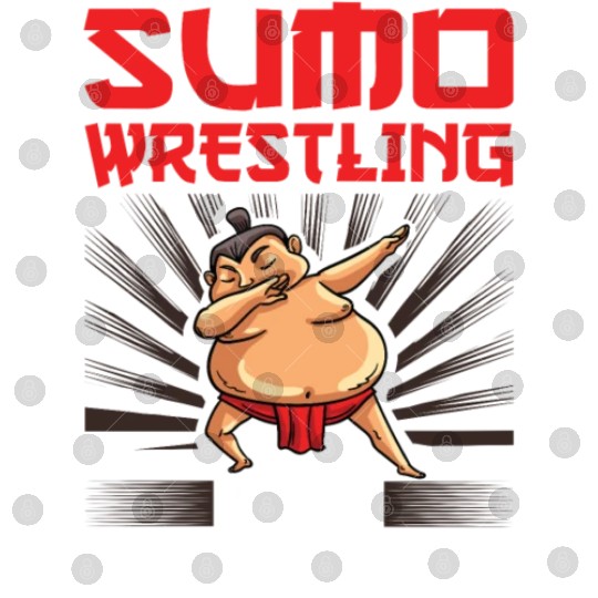 Sumo Wrestling Japanese Wrestler Sport Mawashi Digital Files