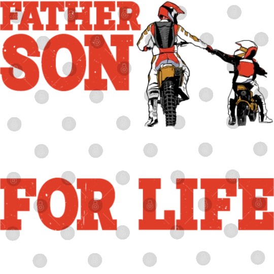 Father Son, Riding Partners For Life 3 Digital Files