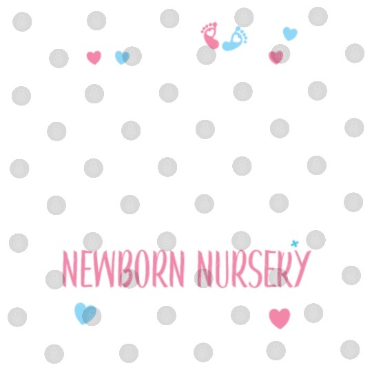 Newborn Nursery Nurse Newborn Nursery Nursing Gift Digital Files