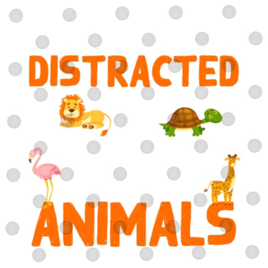 Zoo Animals Giraffe Lion Flamingo Zoo Digital Files