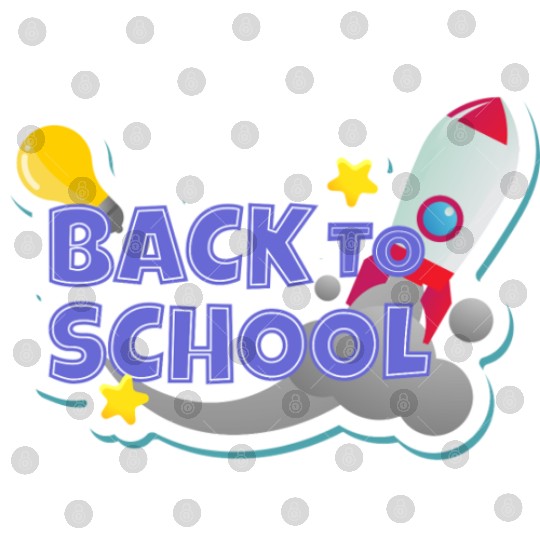 Back to School Sticker Digital Files