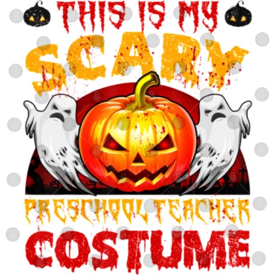 This is my scary preschool teacher costume Digital Files