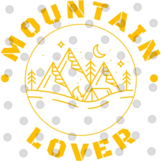 Mountain Lover Yellow Digital Files