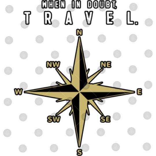 Travel Gift for Men or Women World Traveler When i Digital Files