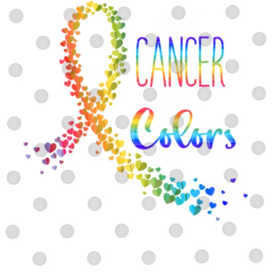 Cancer Sucks In Every Color Fighter Fight Support Digital Files