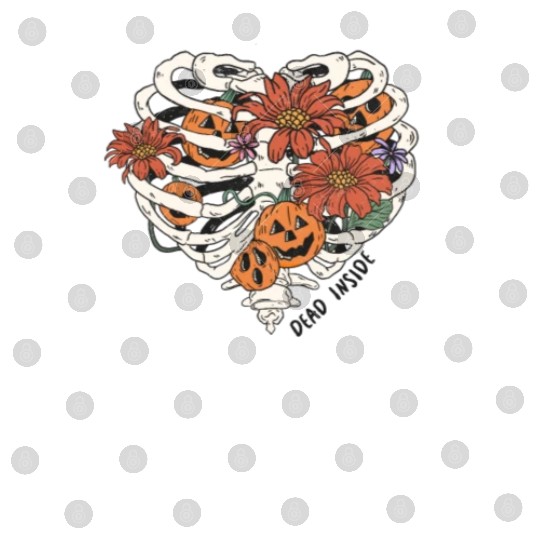 Fun Halloween Designs Dead Inside Digital Files
