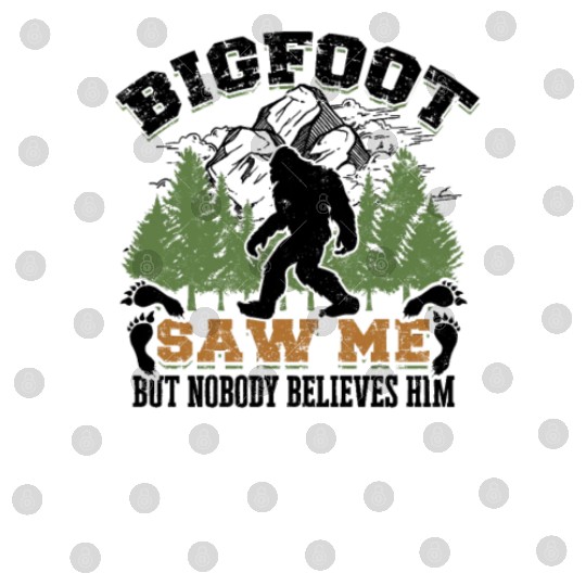 Bigfoot saw me but nobody believes him - monster Digital Files