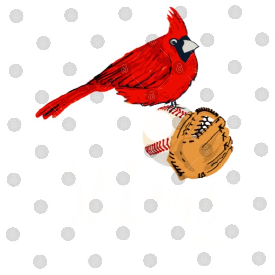 Saint Louis Red Cardinal 2019 Bird Player Digital Files