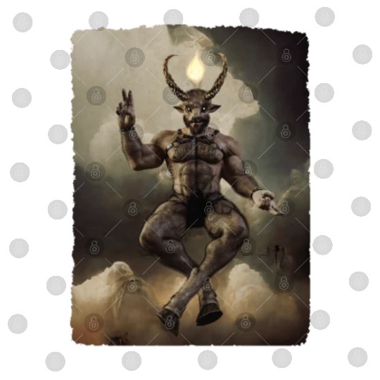 Daddy Baphomet dark PG Digital Files