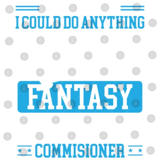 Fantasy Football Commissioner Championship Team Digital Files