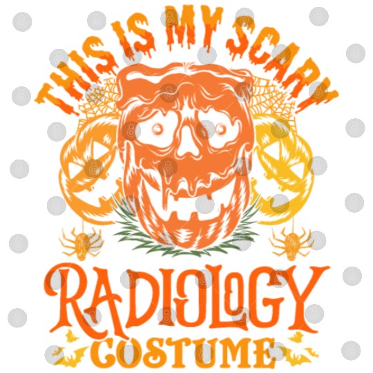 This Is My Scary Radiology Costume Funny Halloween Digital Files