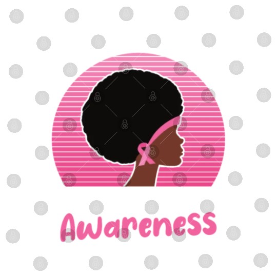 In October We Wear Pink Breast Cancer Awareness Digital Files