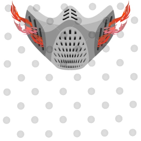 Face Protection Grey Fire Gas Mask Digital Files