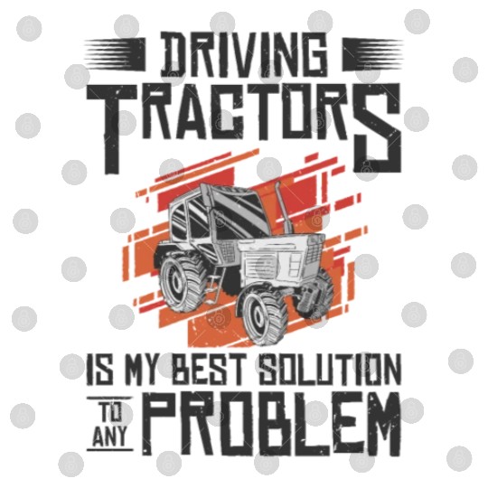 Problem Solution Tractor Farming Agriculture Digital Files